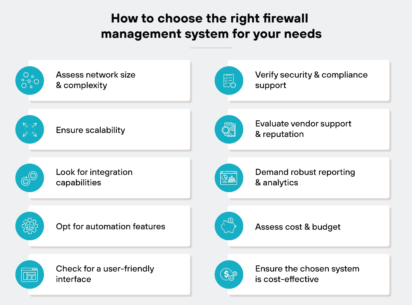 How to choose the right firewall management system for your needs