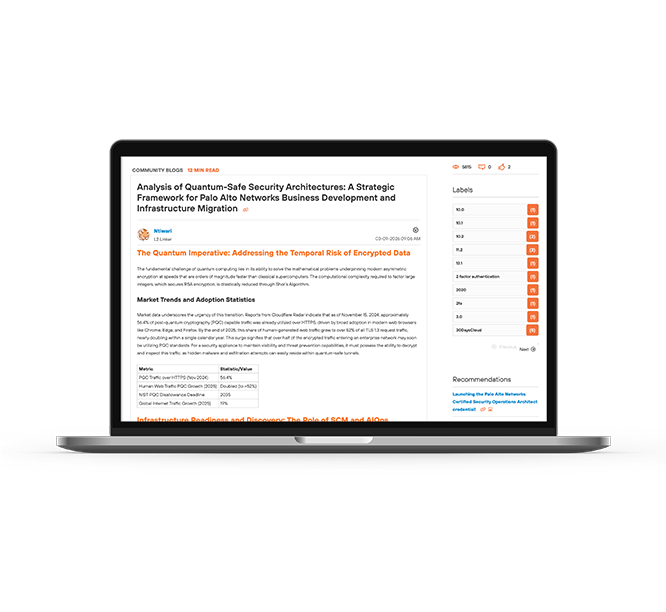 Deep Dive into Quantum-Safe Security Architectures