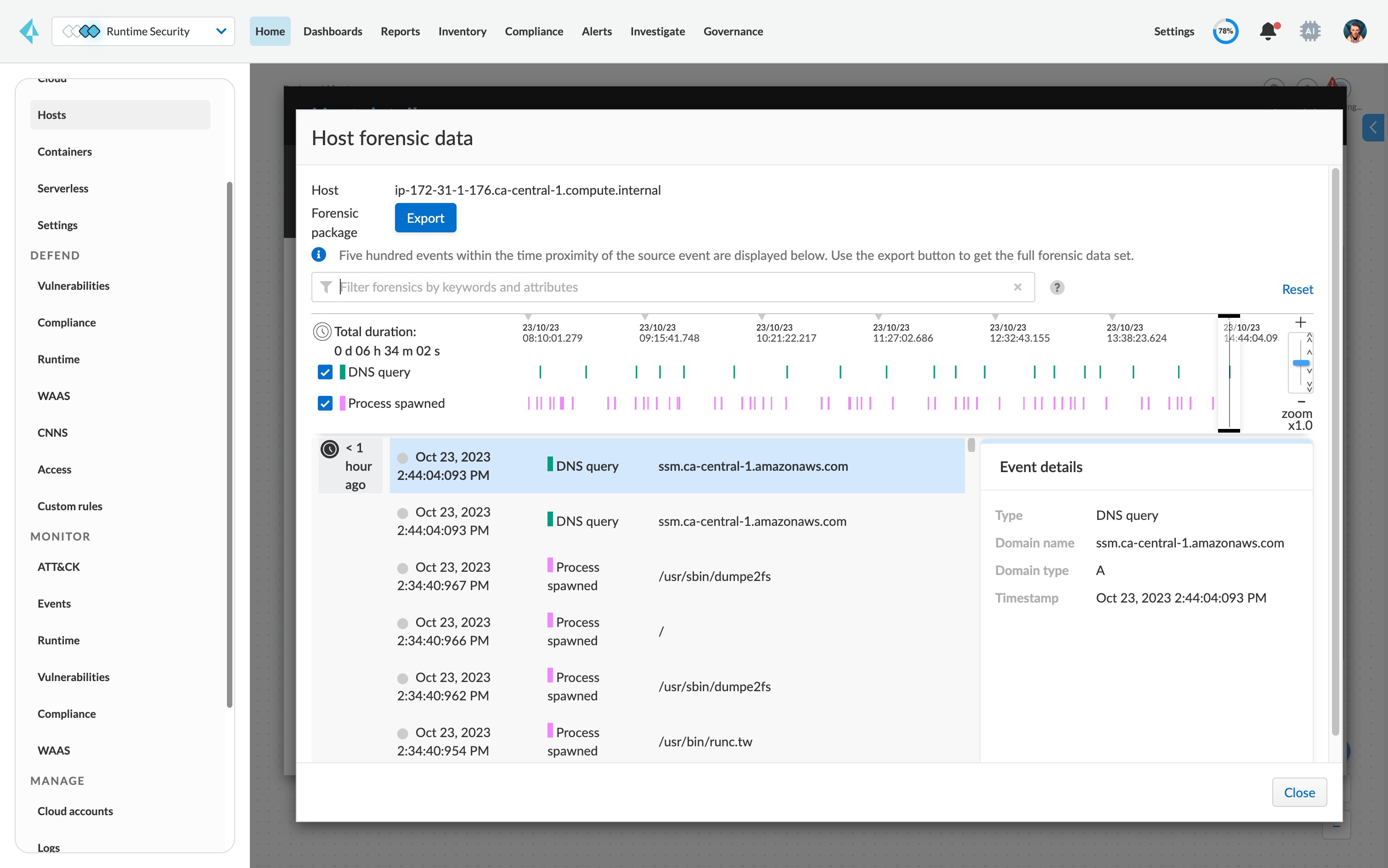Image of Runtime defense