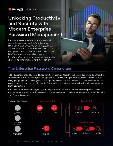Unlocking Productivity and Security with Modern Enterprise Password Management			