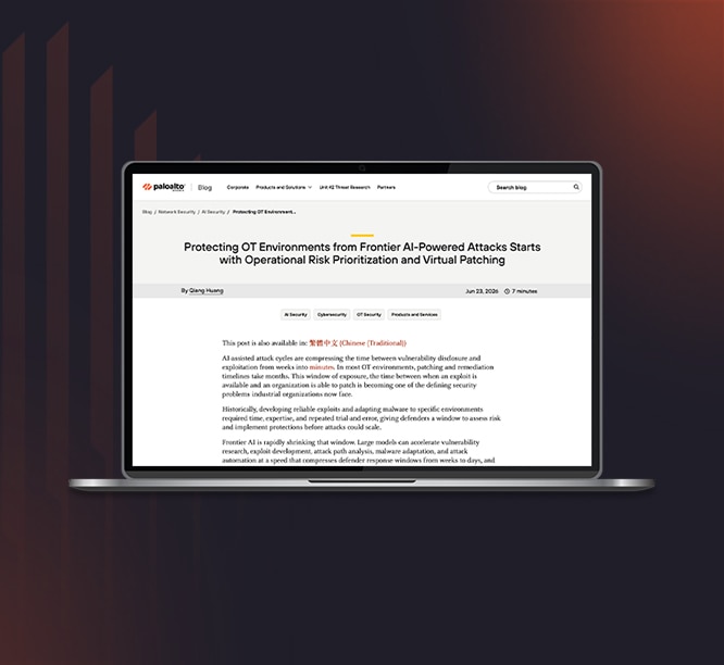 Protecting OT Environments from Frontier AI-Powered Attacks Starts with Operational Risk Prioritization and Virtual Patching