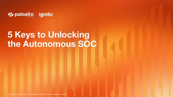 5 Keys to Unlocking the Autonomous SOC
