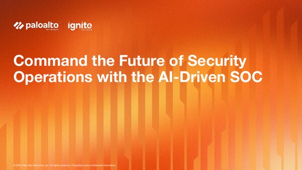 Command the Future of Security Operations with the AI-Driven SOC