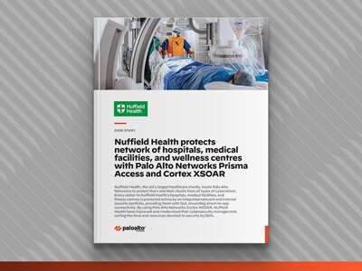 Nuffield Health protects network of hospitals, medical facilities, and wellness centres.