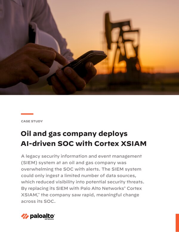 [Case Study] Oil and Gas Company