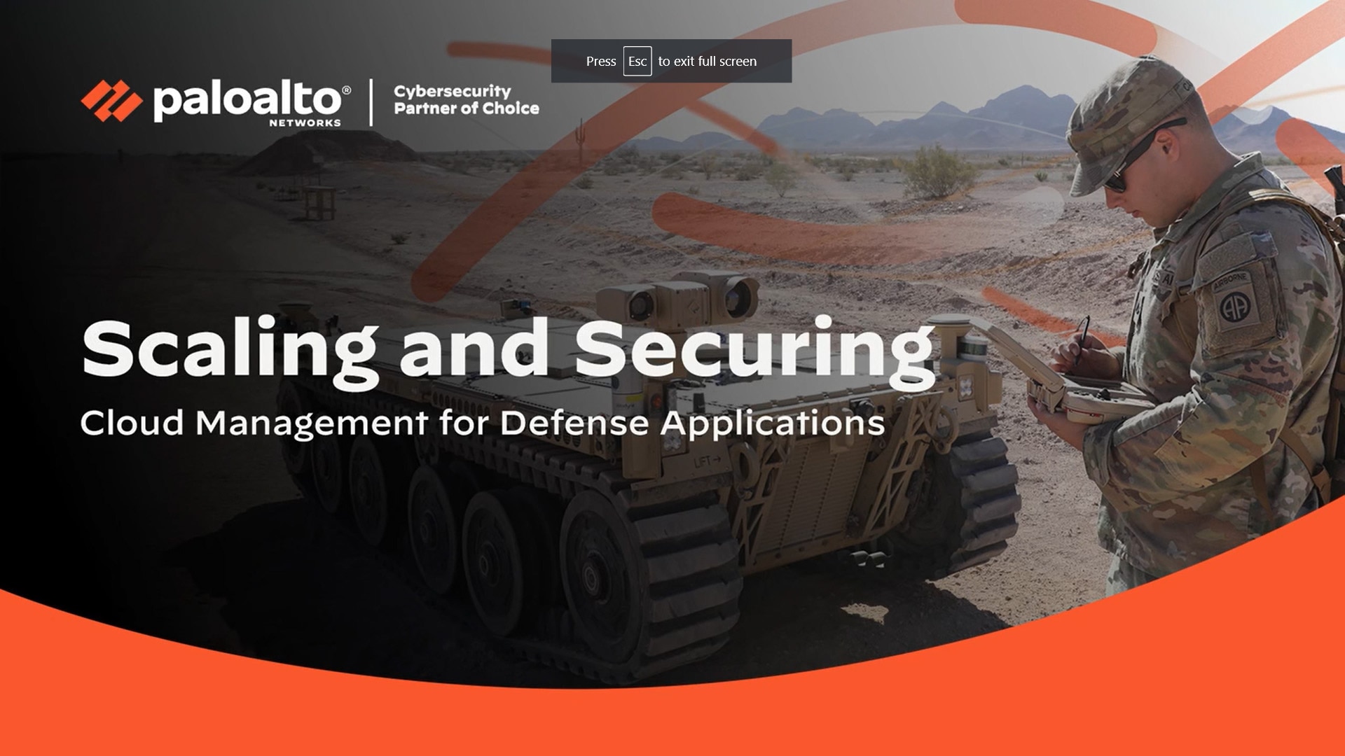 Scaling and Securing Cloud Management for Defense Applications